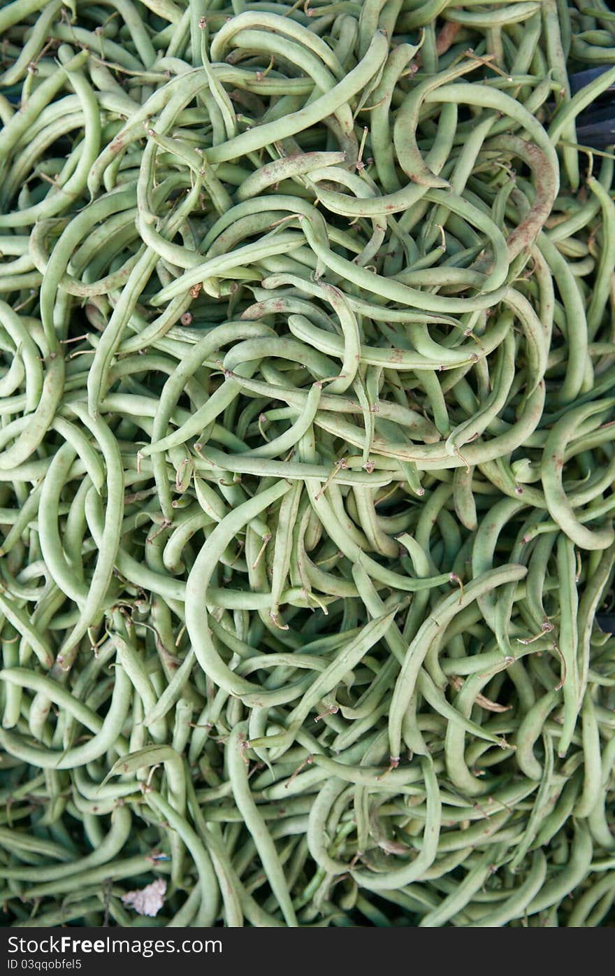 French Beans Background