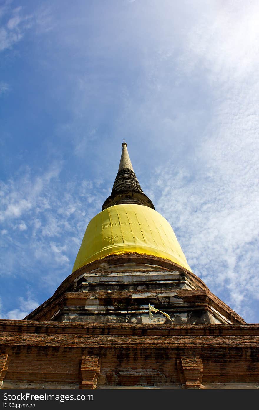 Big pagoda at ayutthaya Thailand. Big pagoda at ayutthaya Thailand