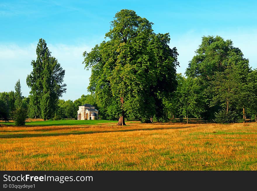 Kensington Garden in London.