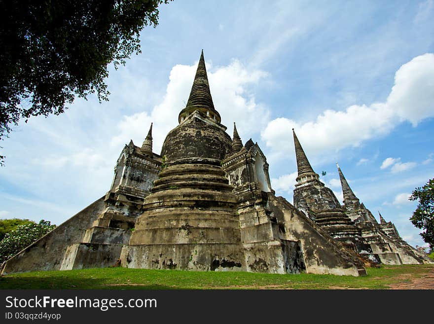 Big pagoda at ayutthaya Thailand. Big pagoda at ayutthaya Thailand