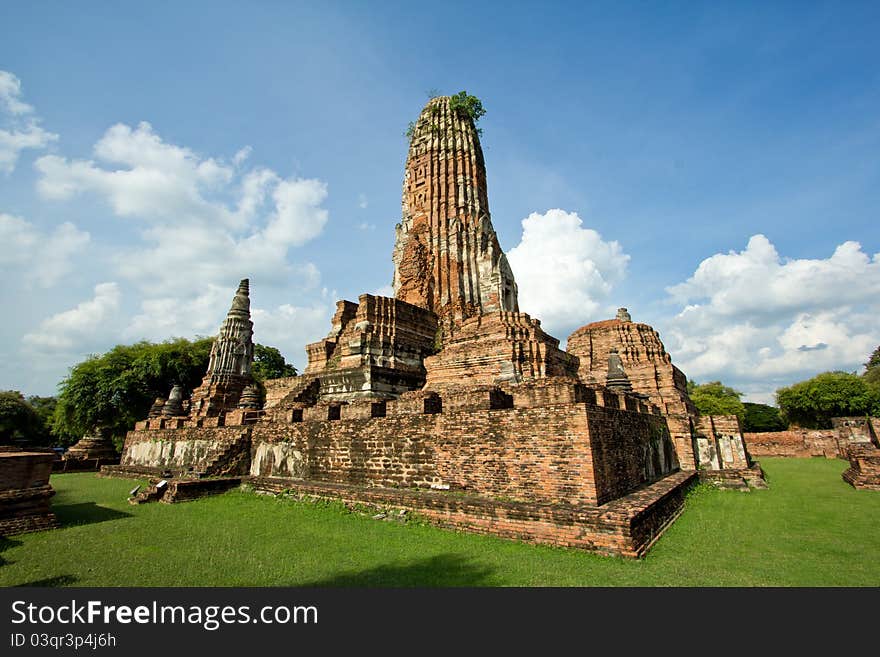 Big Stupa at ayutthaya Thailand. Big Stupa at ayutthaya Thailand