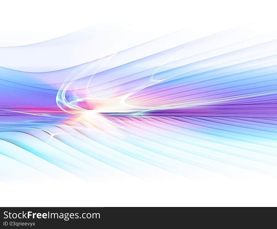 Abstract Wave Background