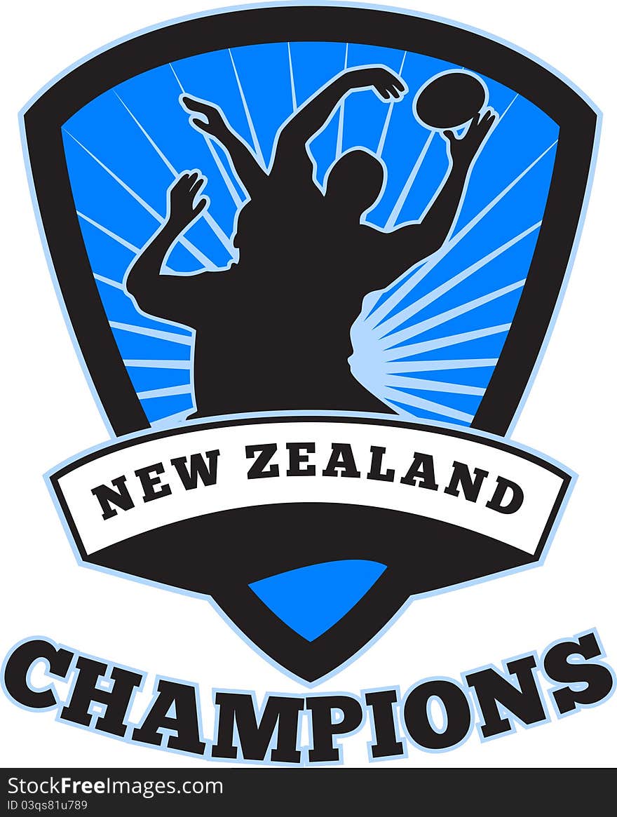 Rugby Player  New Zealand Champions