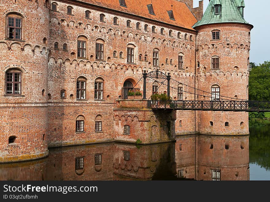 Details Egeskov castle Funen Denmark