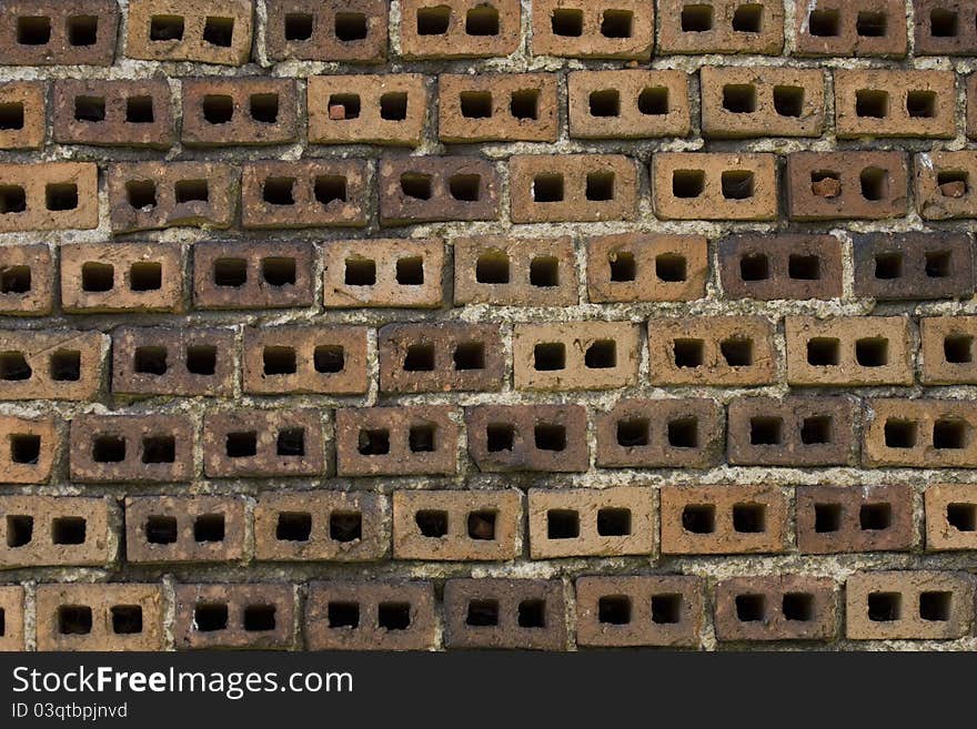 Air brick wall closeup (background)