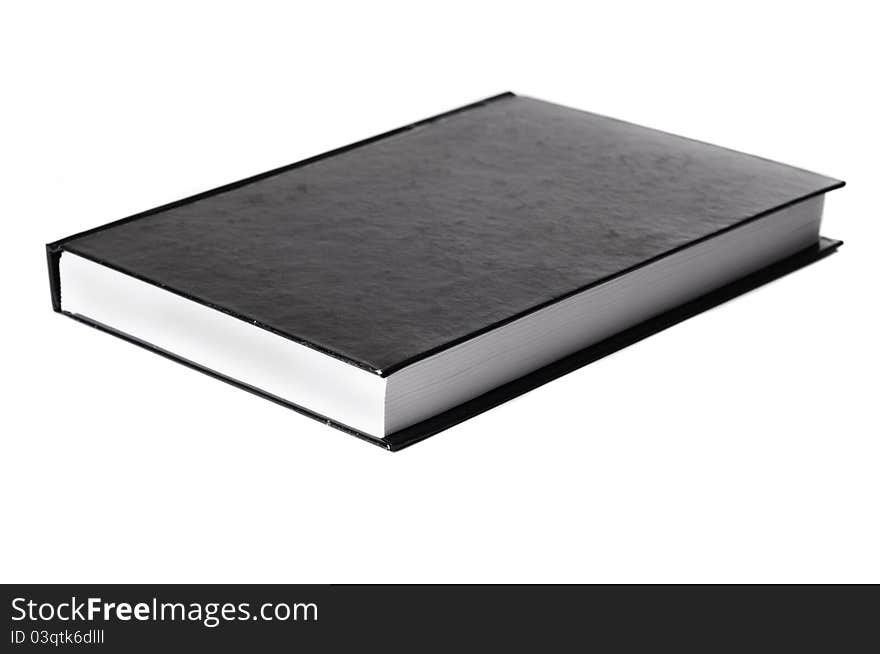 Black book without logo laying down