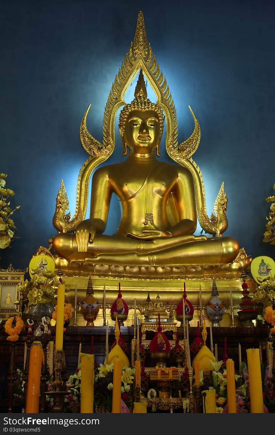 Buddha statue.