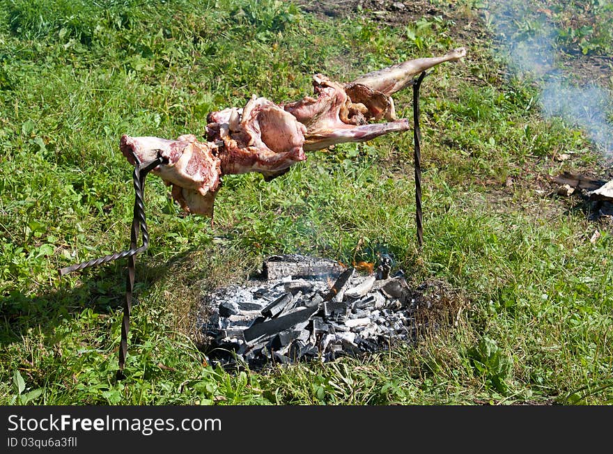 Lamb Barbecue