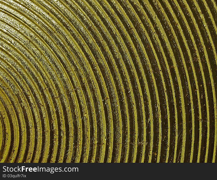 Golden curved texture background