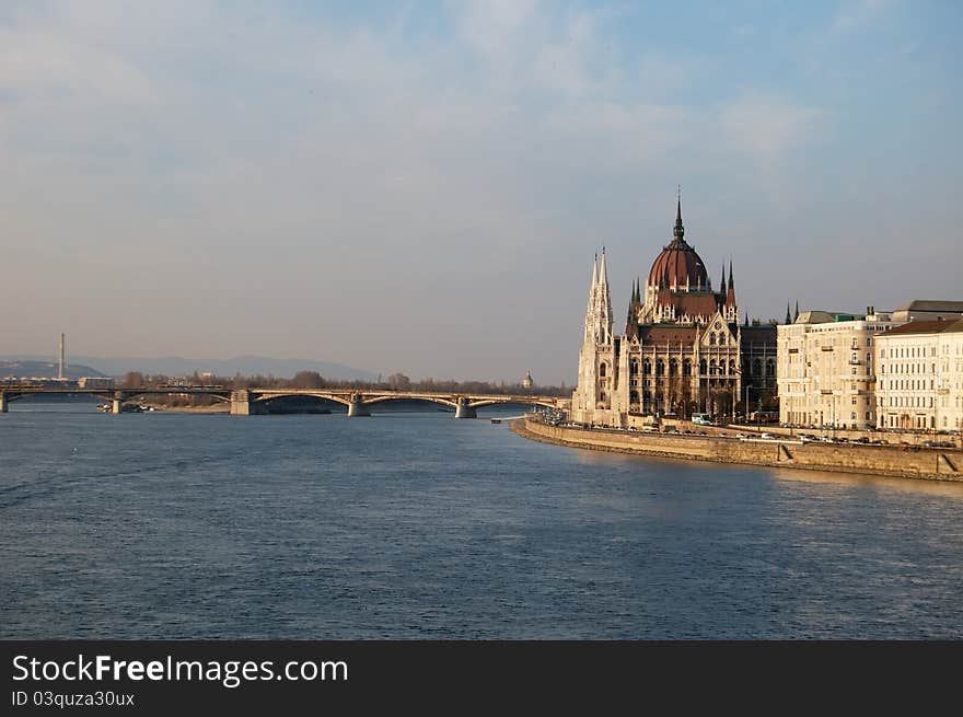 View of the Hungarian Parliament