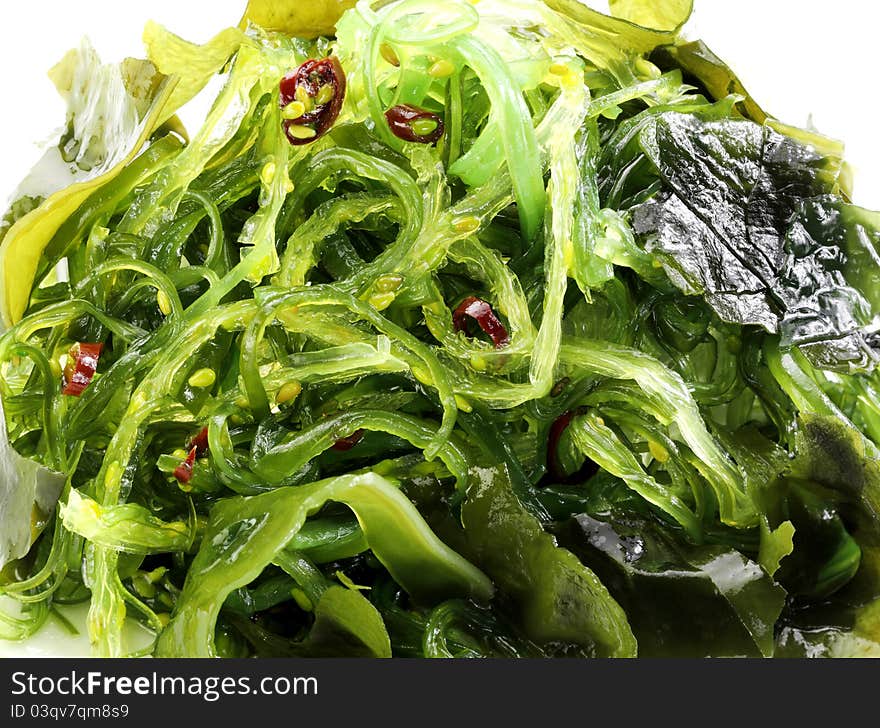 Traditional japanese salad