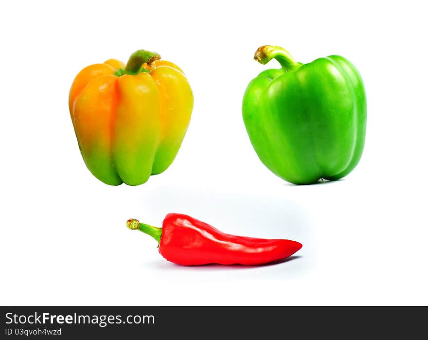 Bell Peppers Collage