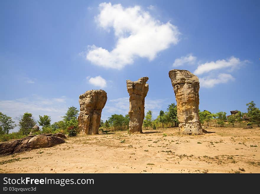 Mor Hin Khao Chaiyaphum Stone Henge of Thailand