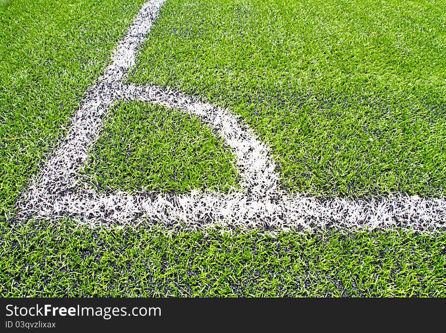 Football grass background green white