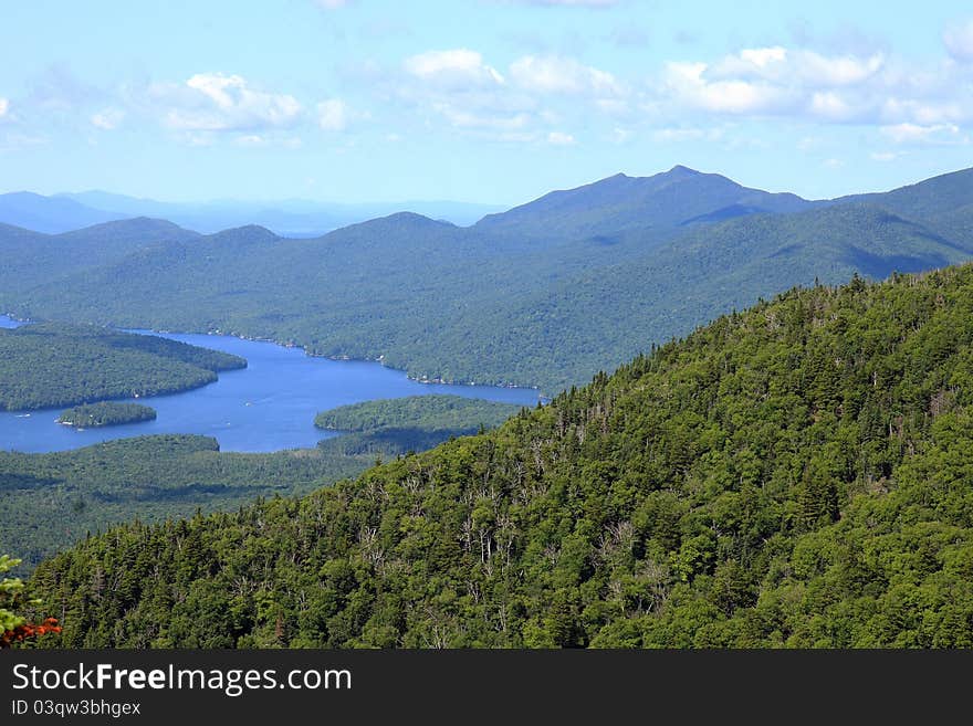 Lake And Hills