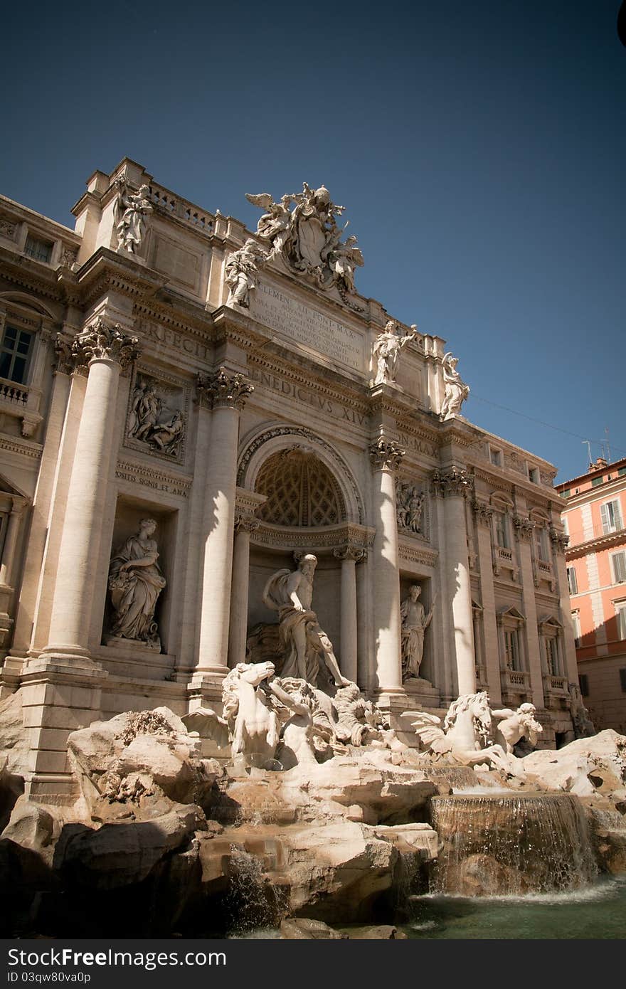 The Trevi Fountain