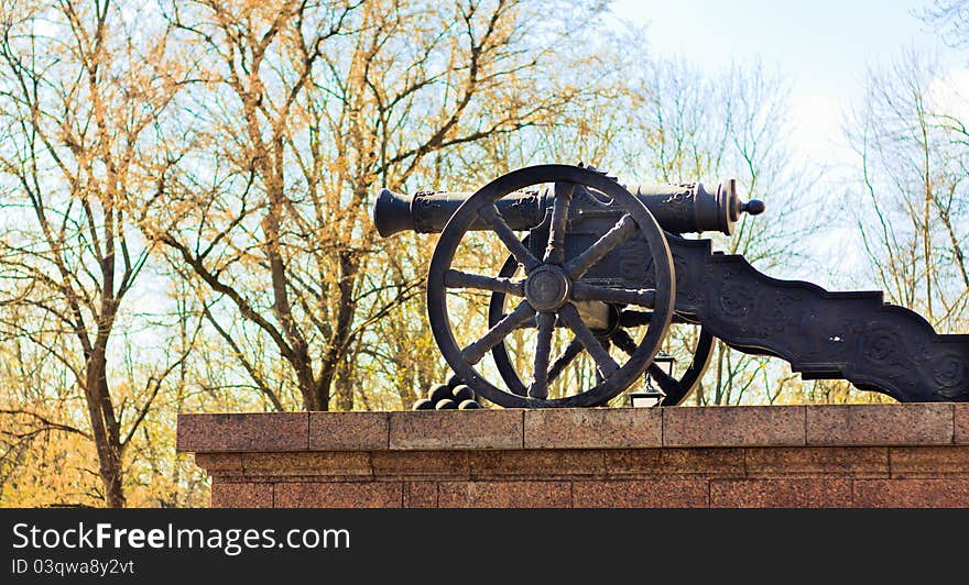 Big old Gun at Andersonville. Big old Gun at Andersonville