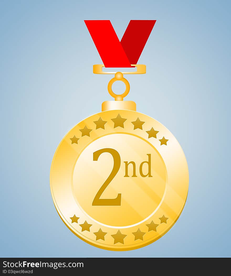 2nd Position Medal