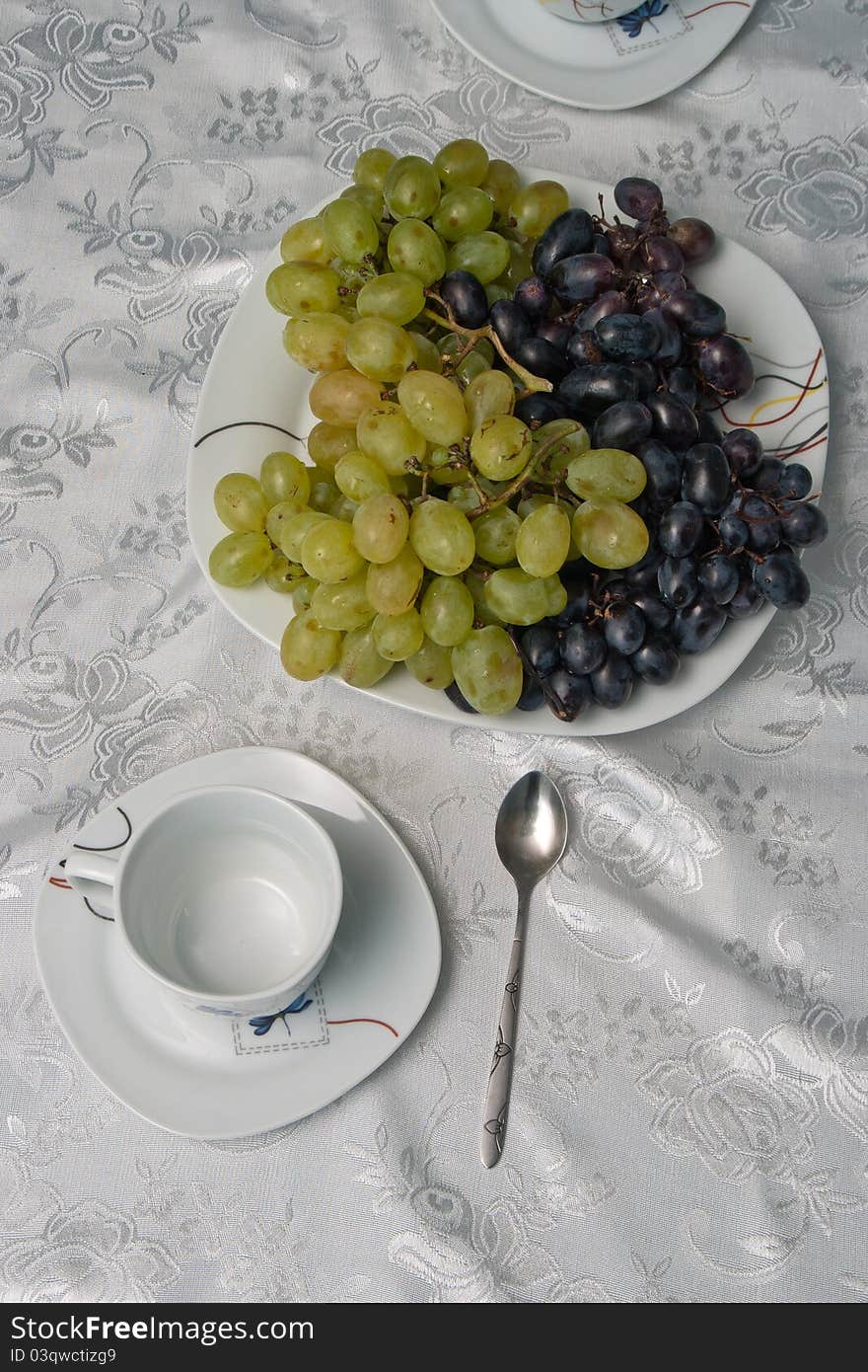 Cup And Grapes