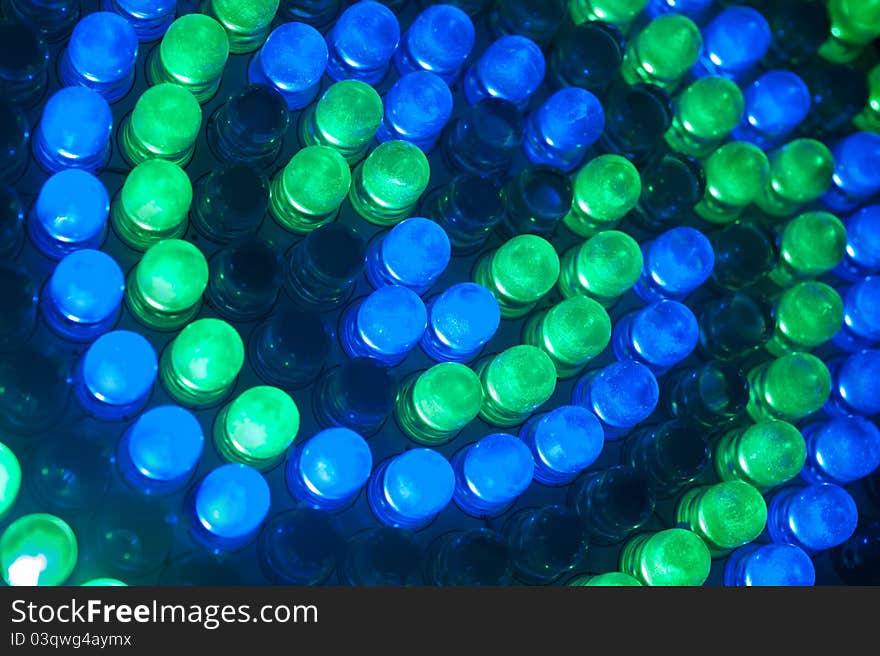 Led light bulb close up. Led light bulb close up