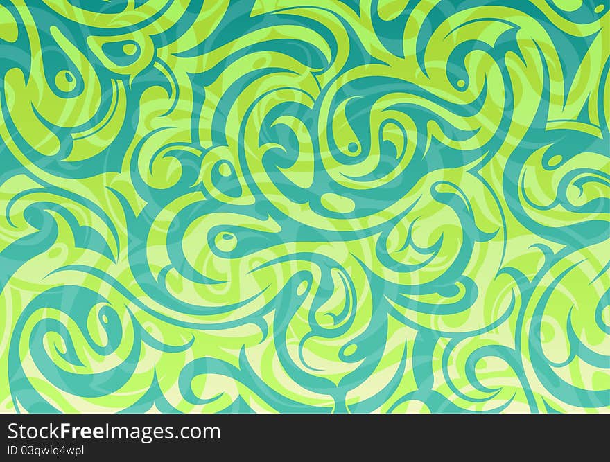 Abstract background with floral elements. Abstract background with floral elements