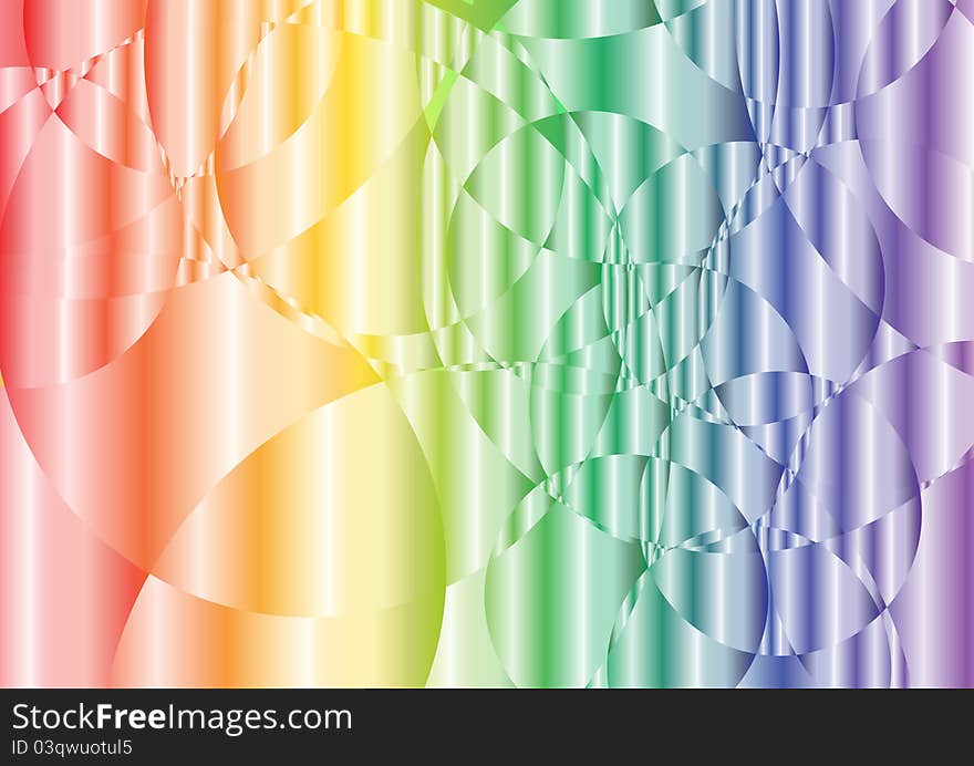 Abstract crystal background