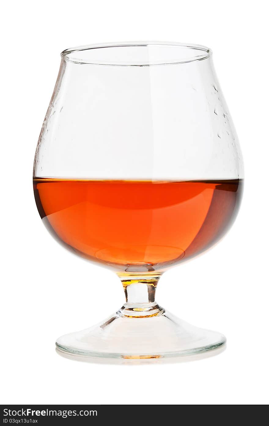 Cognac in a classic glass