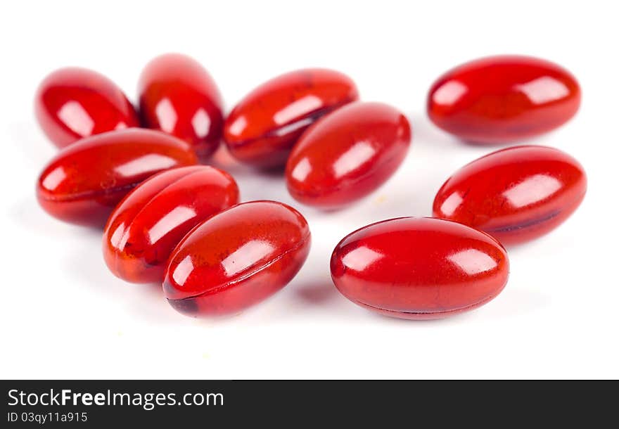 Red capsules