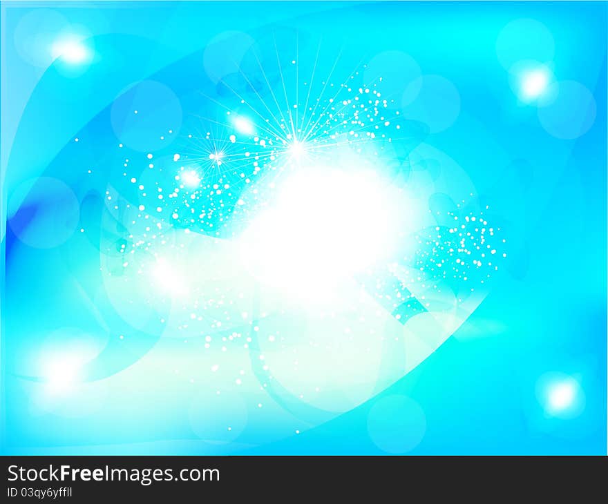 Abstract background with sparkle vector illustration