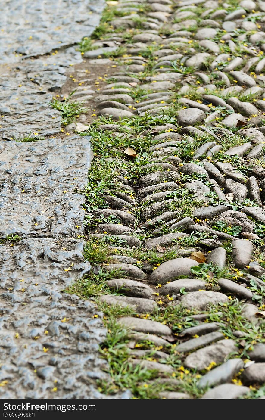 Cobbled Road in china Guilin