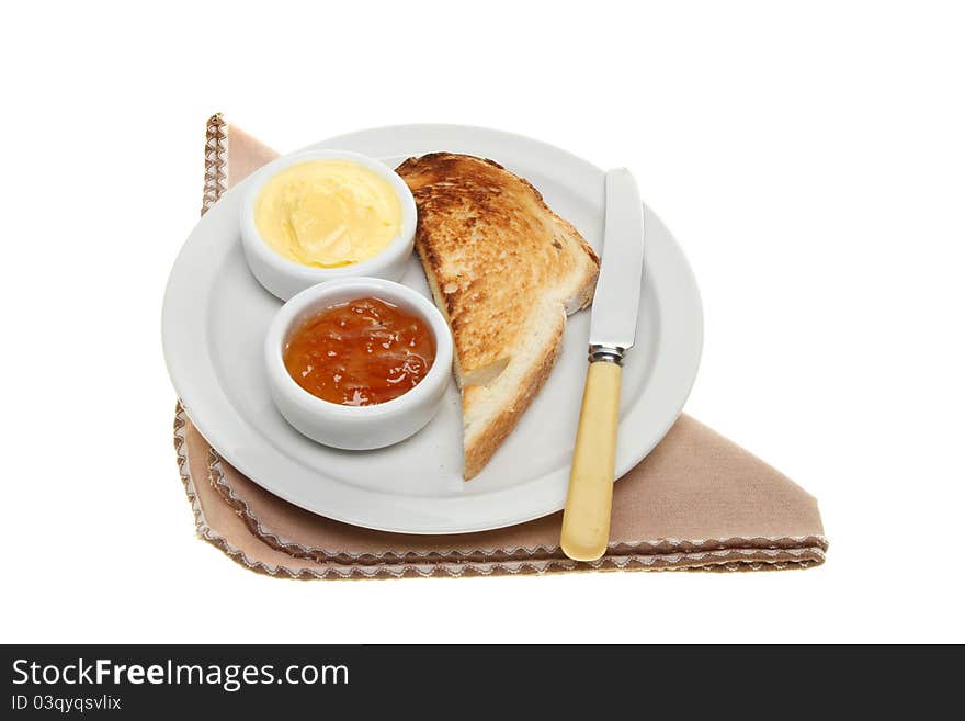 Toast and marmalade