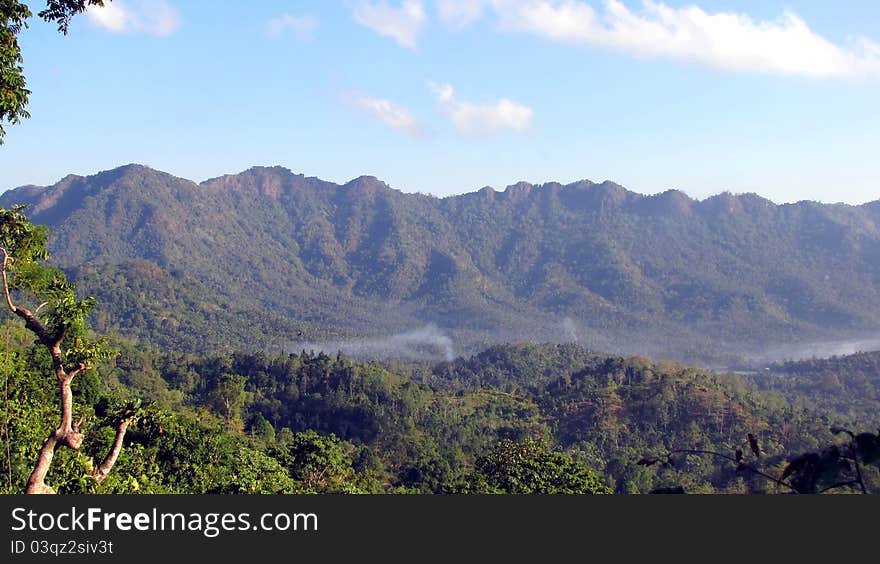 Indonesian scenery