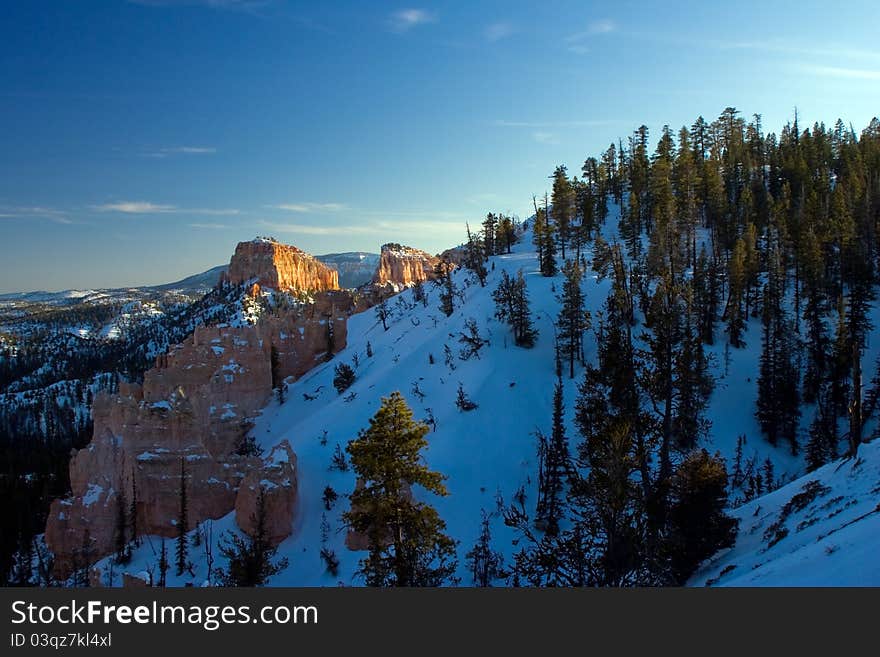 One of the many beautiful views found in Bryce Canyon National Park. One of the many beautiful views found in Bryce Canyon National Park.