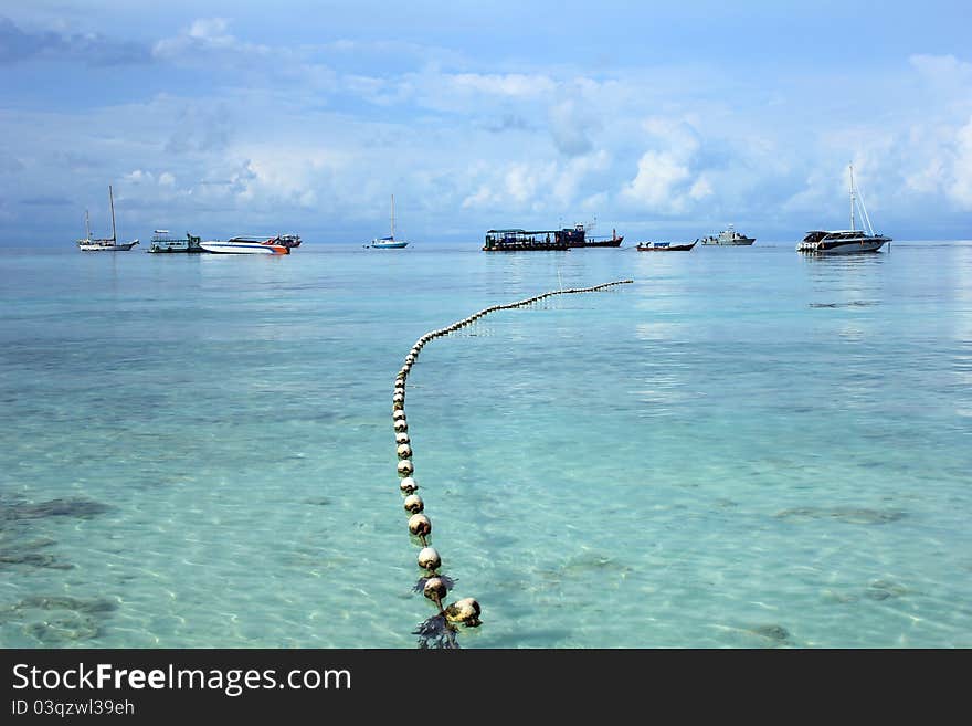 Island in the Andaman sea