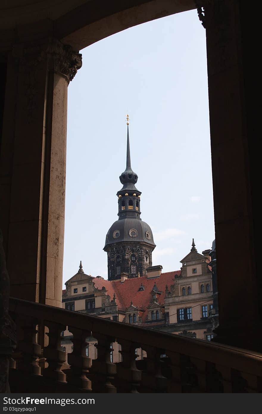 The historic center of Dresden. Germany. The historic center of Dresden. Germany