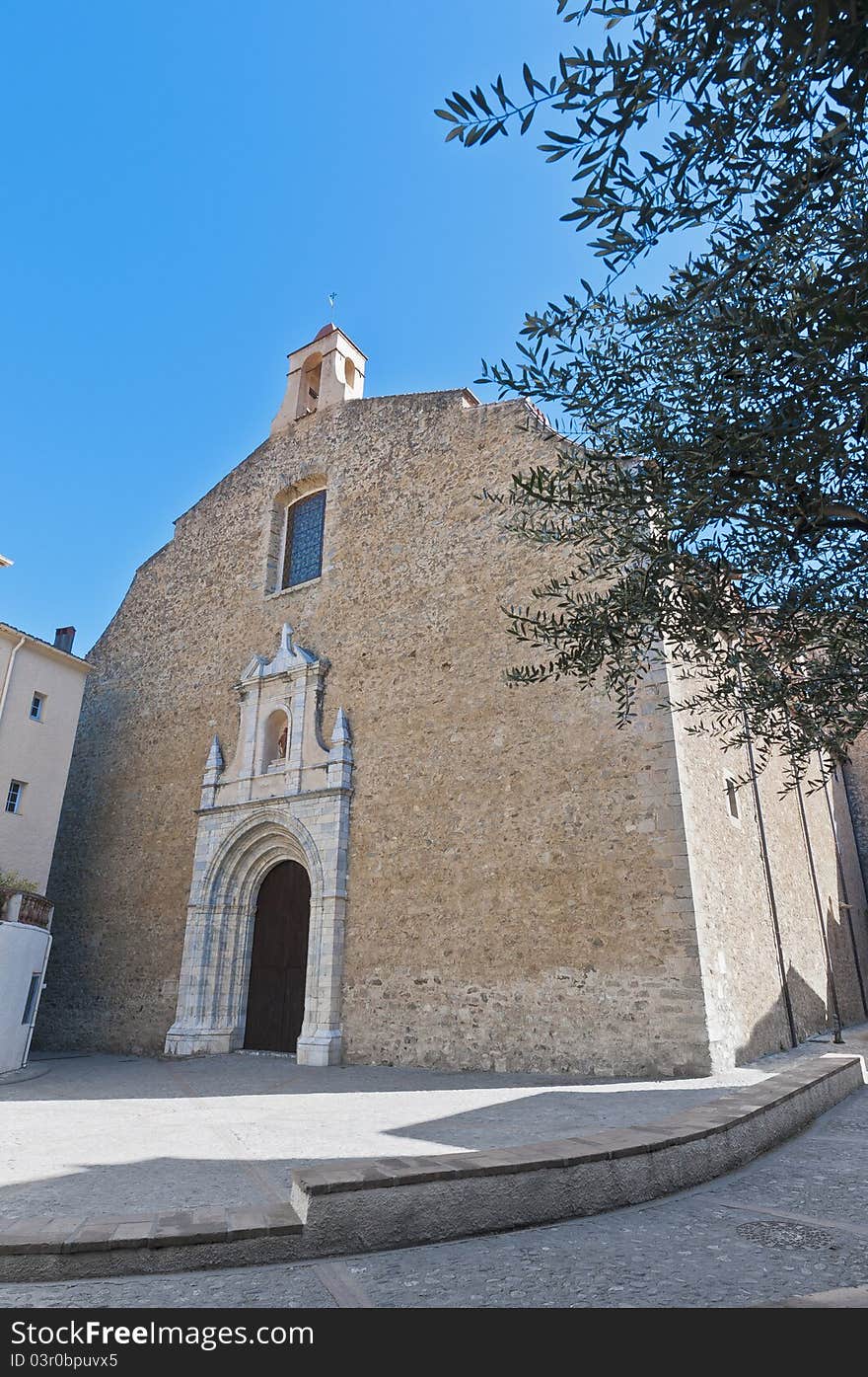 Saint Pierre church at Ceret, France