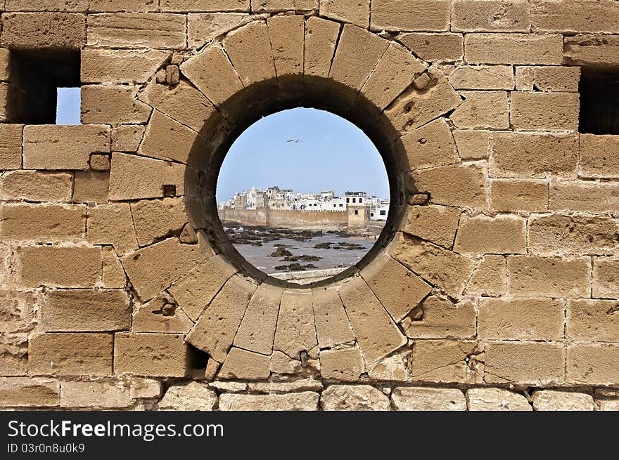 View of Essaouira port