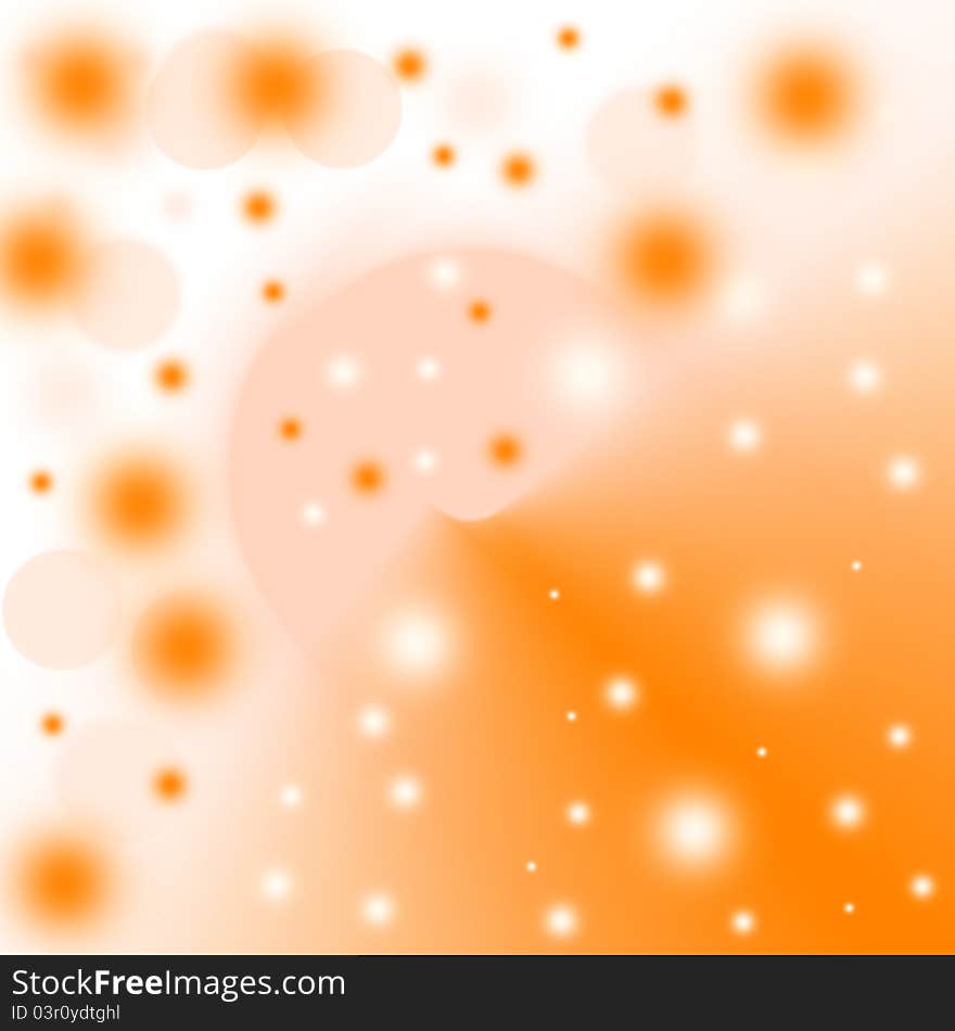 Abstract Orange Background