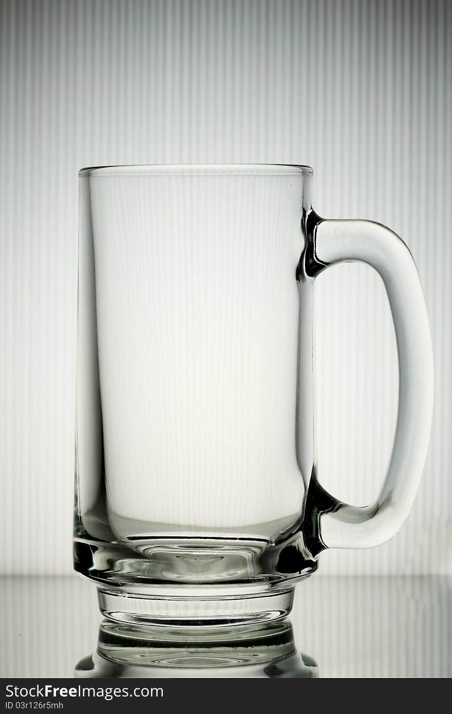 Empty Glass Isolated