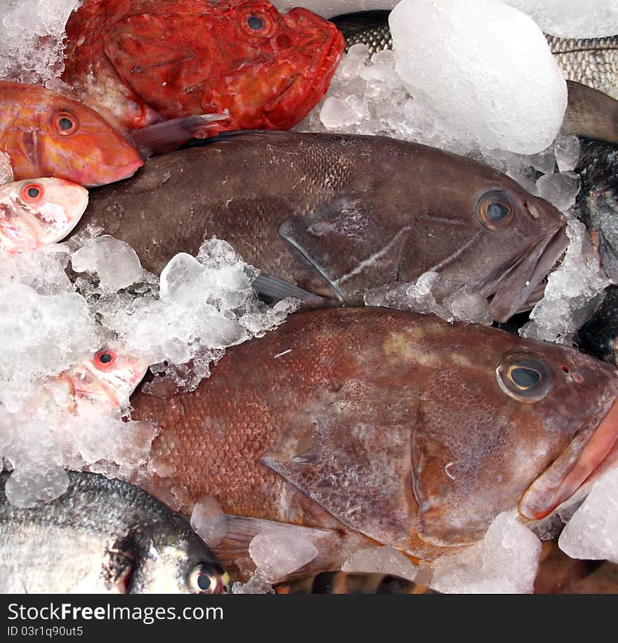 Excellent view of the delicious mixed fish