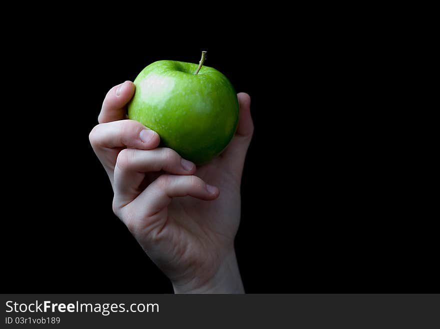 Hand Apple