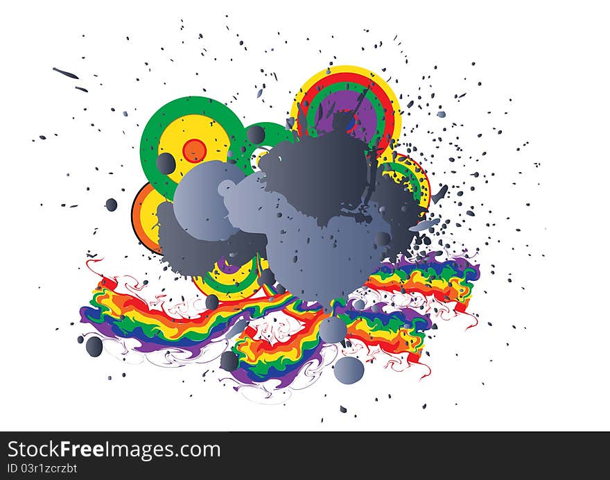 Dirty Rainbow Logo