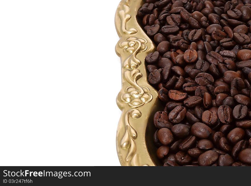 Roasted coffee beans