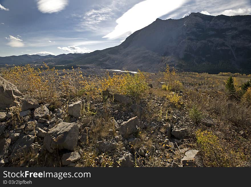 Alberta - Frank Slide disaster