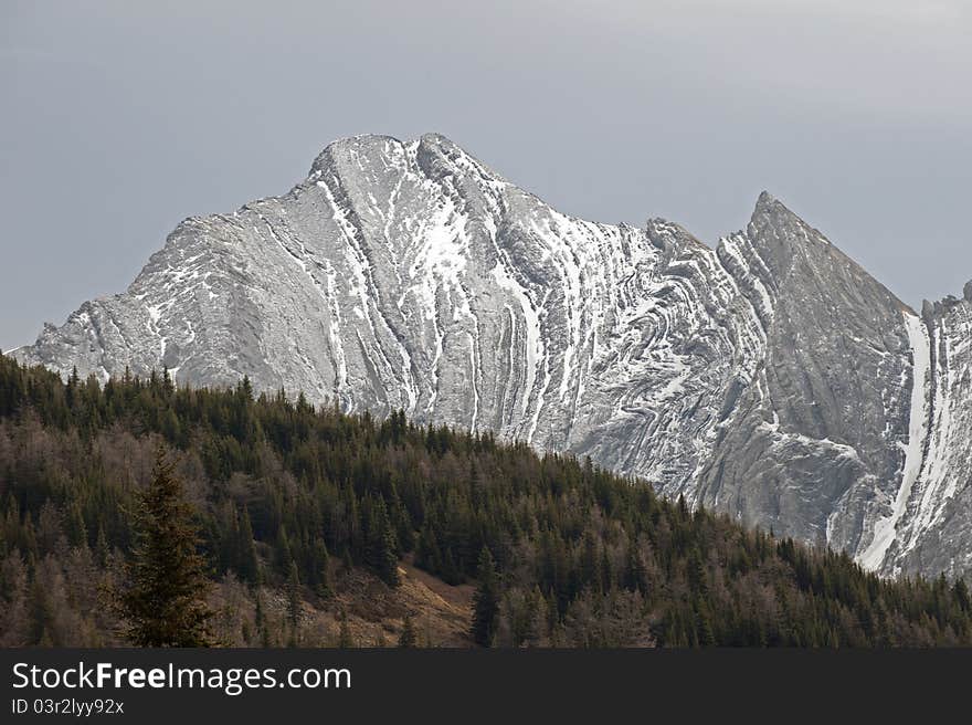 Alberta - Mist Mountains, Canadian Rockies