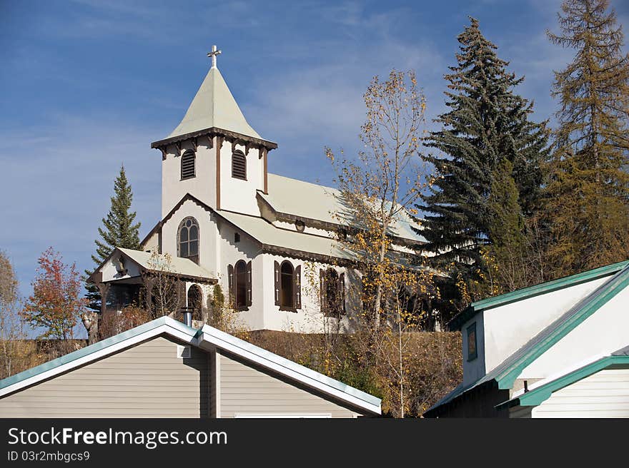 Church at the hill