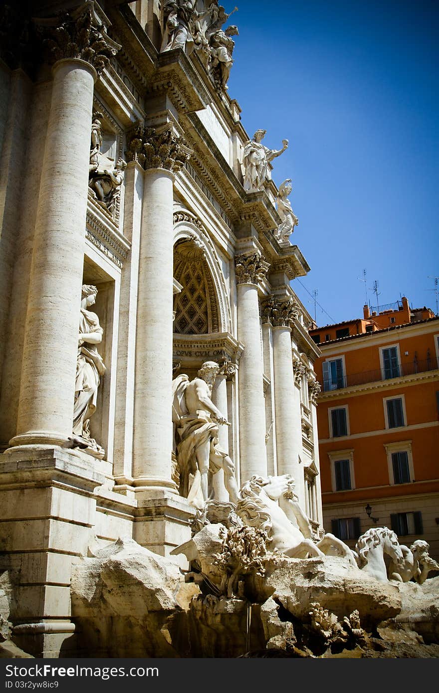 The Trevi Fountain