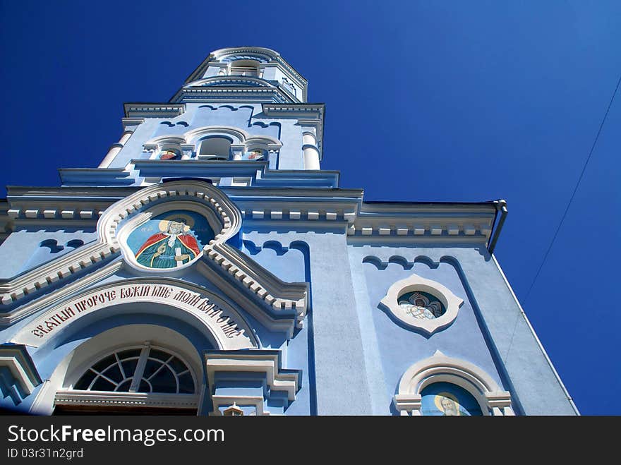 Old church of the 18th century. Saki. The Western Crimea. The Southern Ukraine. Old church of the 18th century. Saki. The Western Crimea. The Southern Ukraine.