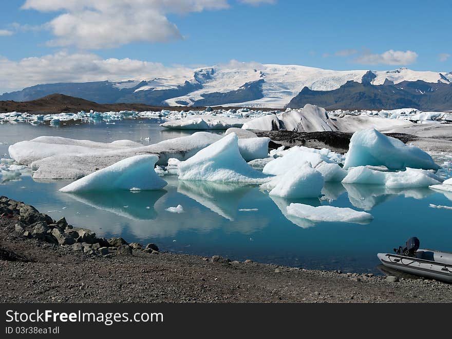 Lake jokulsarlon