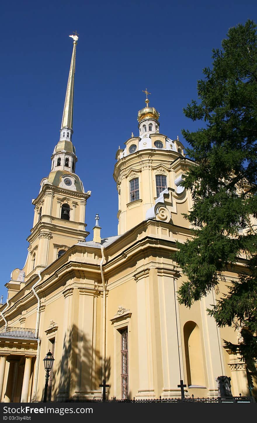 Peter and Paul cathedral in Petersburg